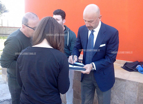Vialli e Amoruso a Martirano Lombardo per guidare squadra in reality Sky