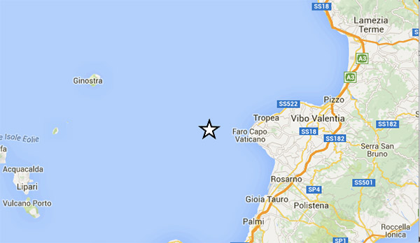 Calabria: scossa di magnitudo 3.1, nessun danno 
