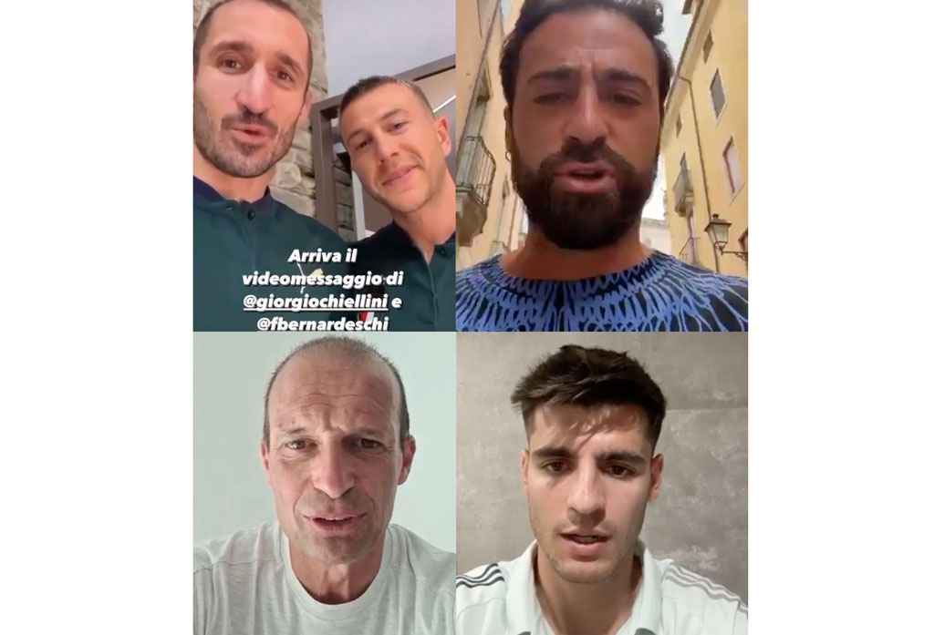 I giocatori della Nazionale e della Juventus rispondono all'appello di mamma Rosa: "Forza Daniel"