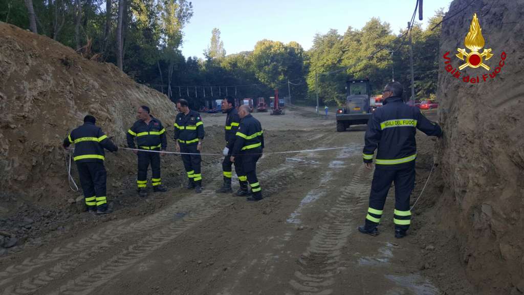 Continua il lavoro dei Vigili del fuoco Calabria nelle zone del centro Italia colpite dal sisma