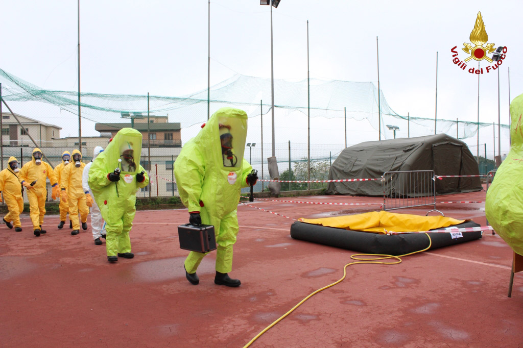 Vigili del Fuoco, concluso corso soccorritori NBCR a Catanzaro