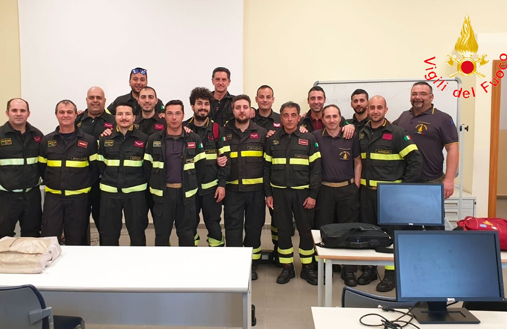 Lamezia, corso per operatori Tas al centro polifunzionale dei vigili del fuoco