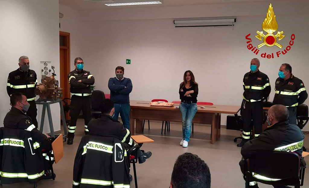 Vigili del Fuoco, concluso corso provinciale patenti di guida II categoria al Centro Formazione regionale di Lamezia