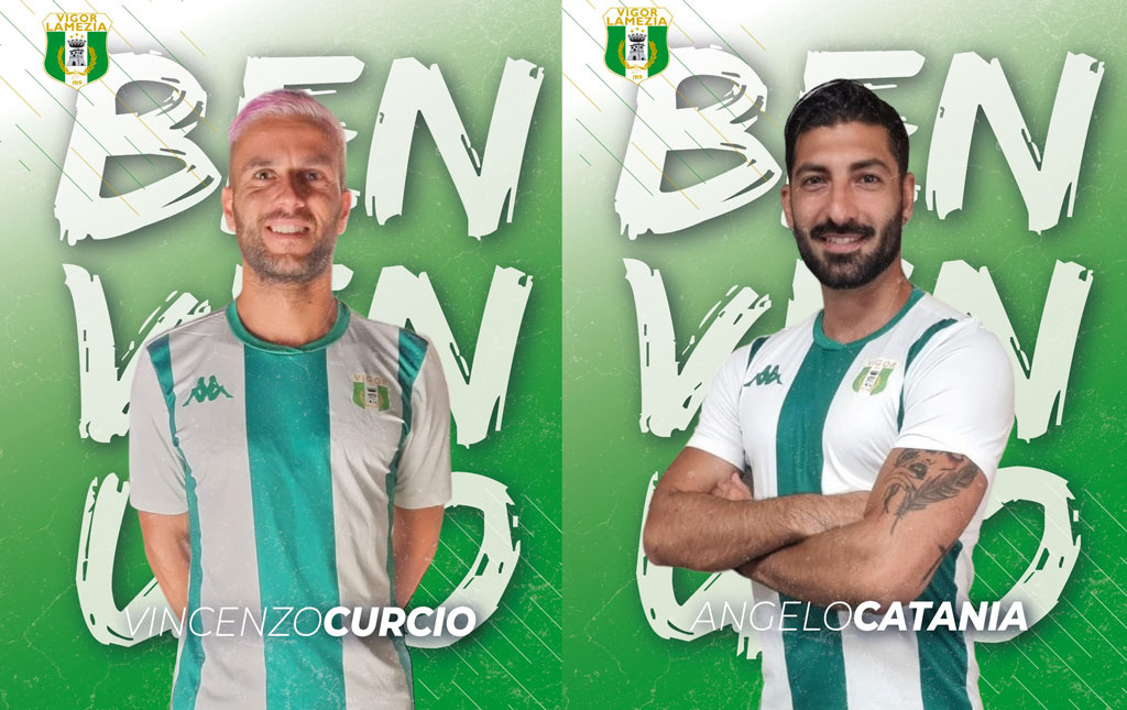 Primi due colpi di mercato per la Vigor Lamezia: arrivano Curcio e Catania