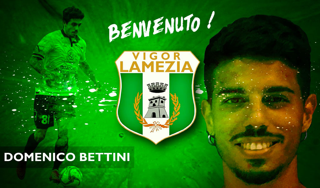 Nuovo arrivo alla Vigor Lamezia: il centrocampista Domenico Bettini