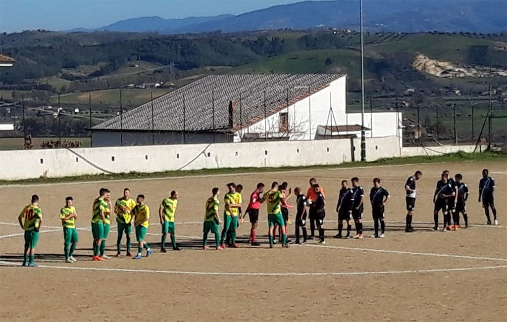 Una tripletta di Russo e un gol di Legato firmano il 0-4 della Vigor Lamezia 1919 a Roggiano
