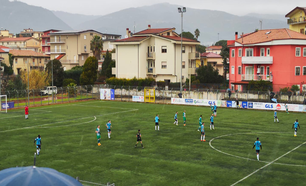 Promozione, la Vigor Lamezia travolge il Bivongi Pazzano 5-0