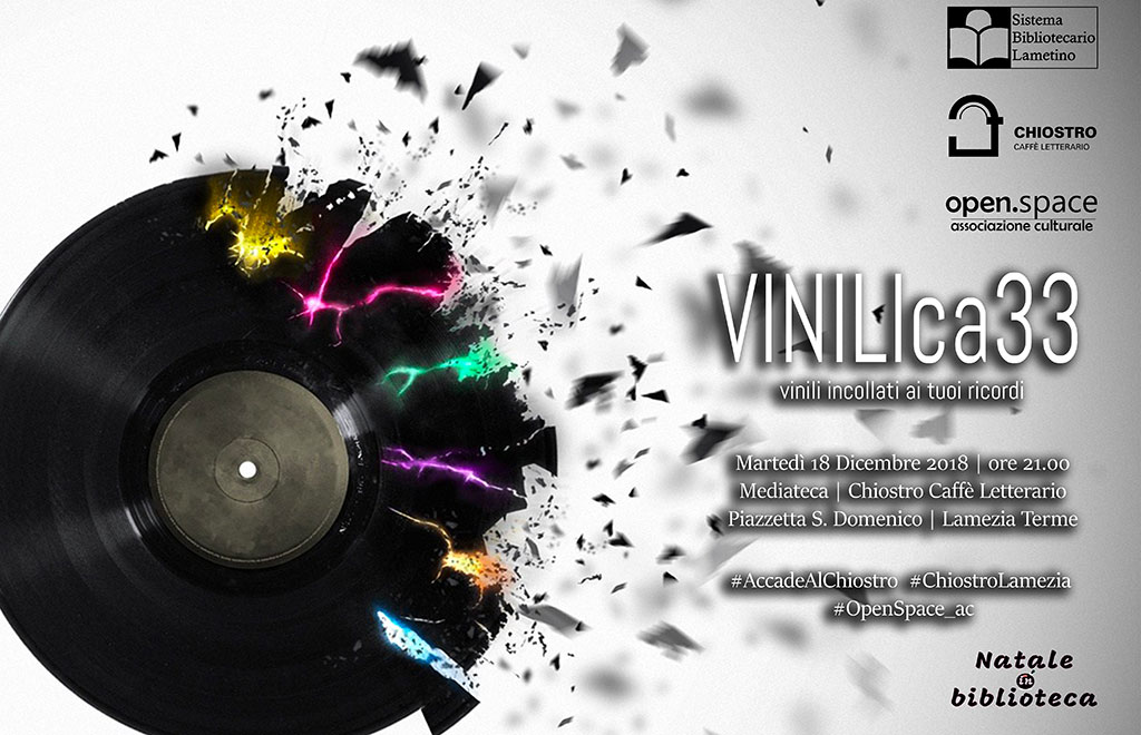 Lamezia: vinili e ricordi, parte al Chiostro iniziativa dedicata alla musica