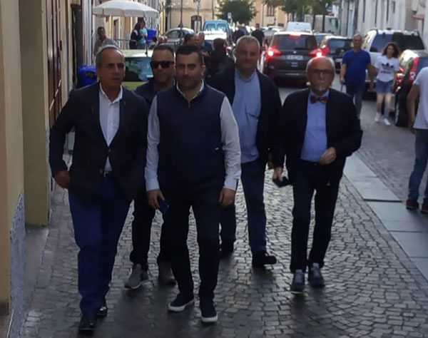 Lamezia, Cristiano ha visitato il centro storico di Nicastro