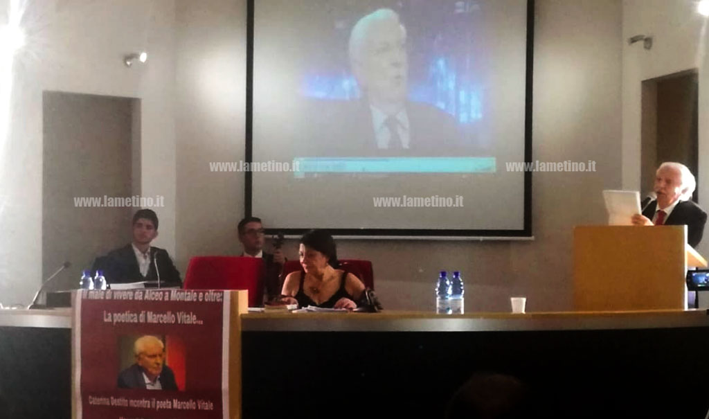 Lamezia, i versi del poeta - magistrato Marcello Vitale celebrati al seminario vescovile