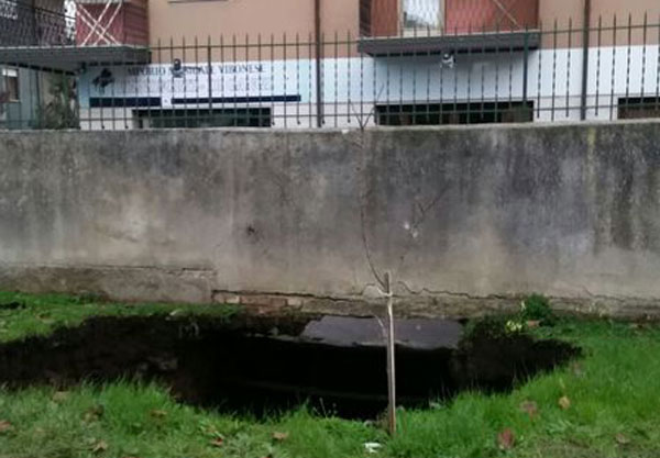 Voragine nel centro di Vibo, famiglie rientrano nelle loro case