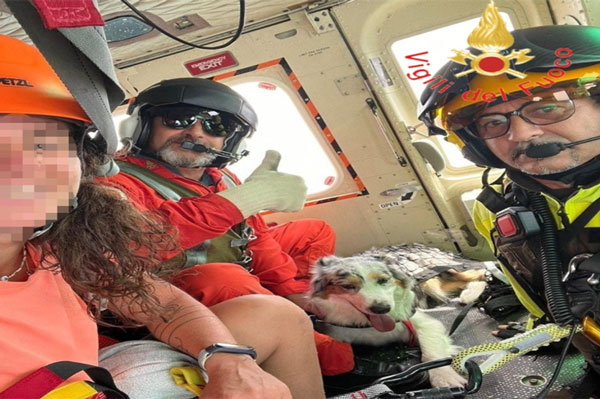 Escursionista si perde sul monte Montea con il suo cane, recuperata da Vigili del fuoco