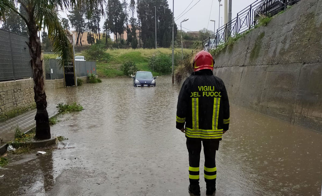 Maltempo, temporali e forti raffiche di vento in Calabria