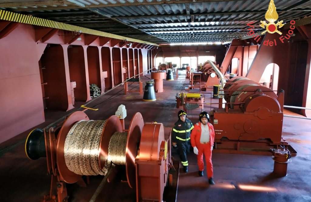 Concluso corso antincendio navale al nucleo nautico vigilfuoco di Gioia Tauro