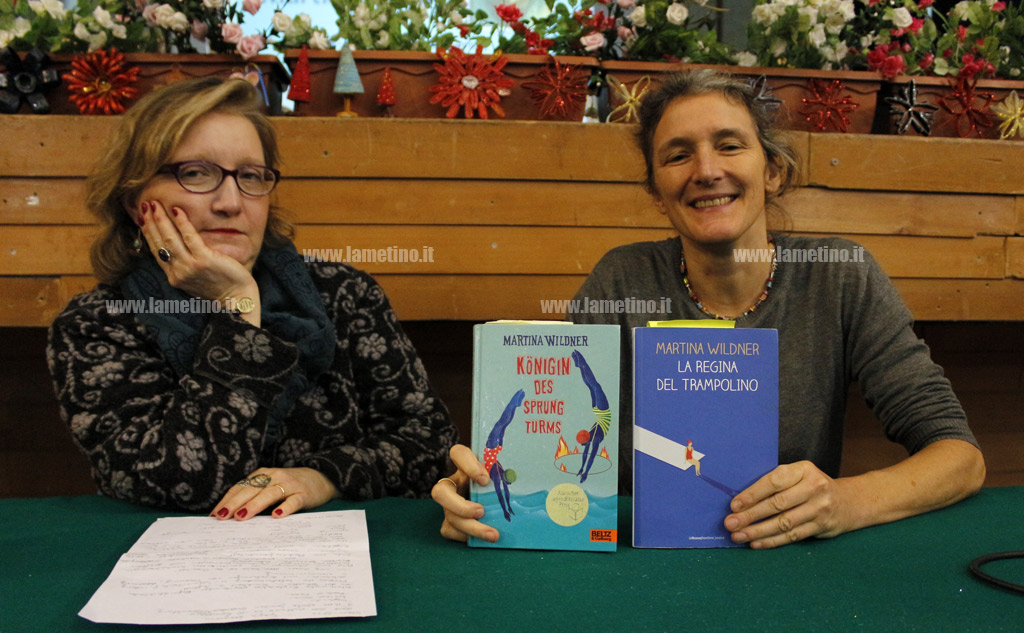Lamezia: il tuffo come metafora della vita, la scrittrice tedesca Wildner ospite al liceo Campanella