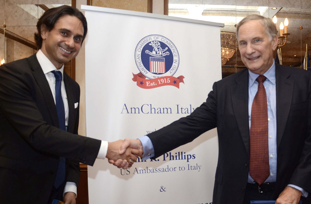 Camera di Commercio Americana in Italia incontra ambasciatore Usa Phillips