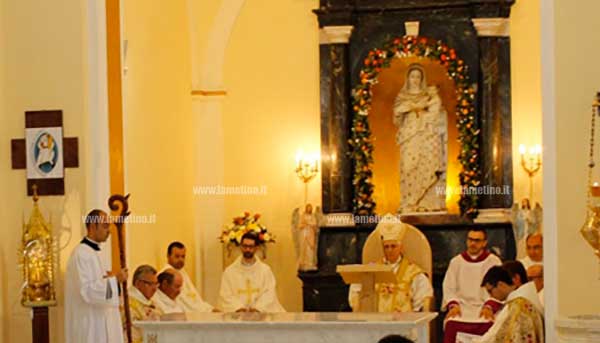 Lamezia, al via festeggiamenti in onore Madonna delle Grazie a Zangarona