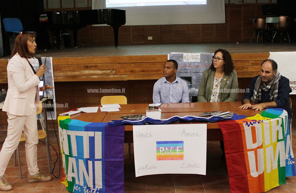 Lamezia: Carovana Nonviolenza al Campanella, Zion Kelly: “I giovani possono attuare vero cambiamento”