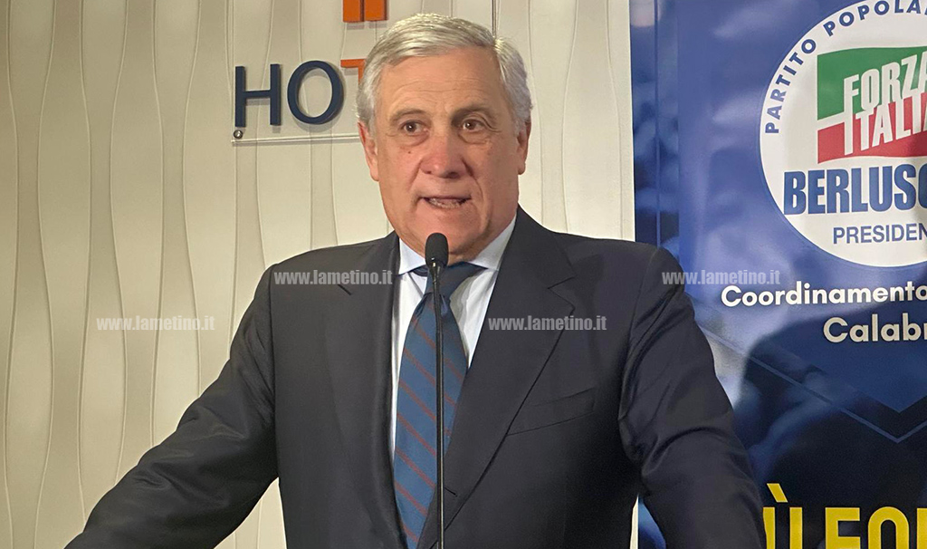 Il 17 maggio Tajani a Lamezia  per il congresso Fi Calabria