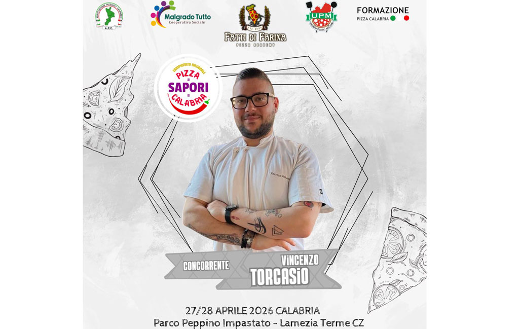 Lamezia, Vincenzo Torcasio è il miglior pizzaiolo del Campionato Nazionale di Pizza ai Sapori di Calabria
