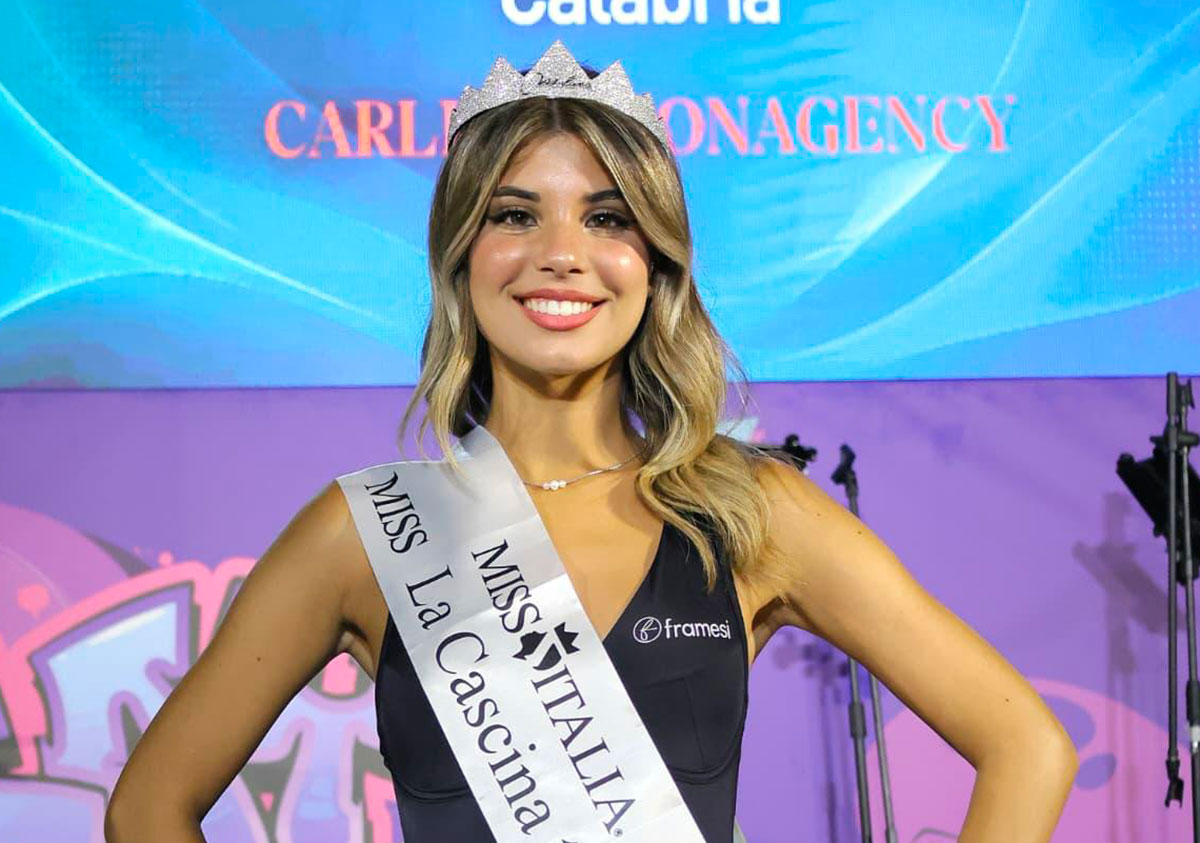 Miss Italia Calabria, la giovane lametina Sofia Vescio prima