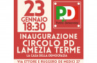 Il 23 gennaio inaugurazione del Circolo PD Lamezia: "Sarà la casa della democrazia" pd_5a4f8.jpg
